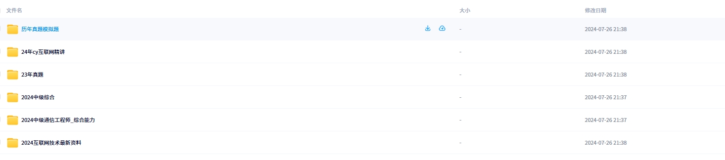 2024年中级通信工程师