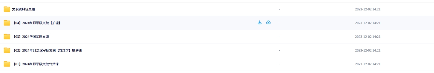 025年军队文职考试核心课程