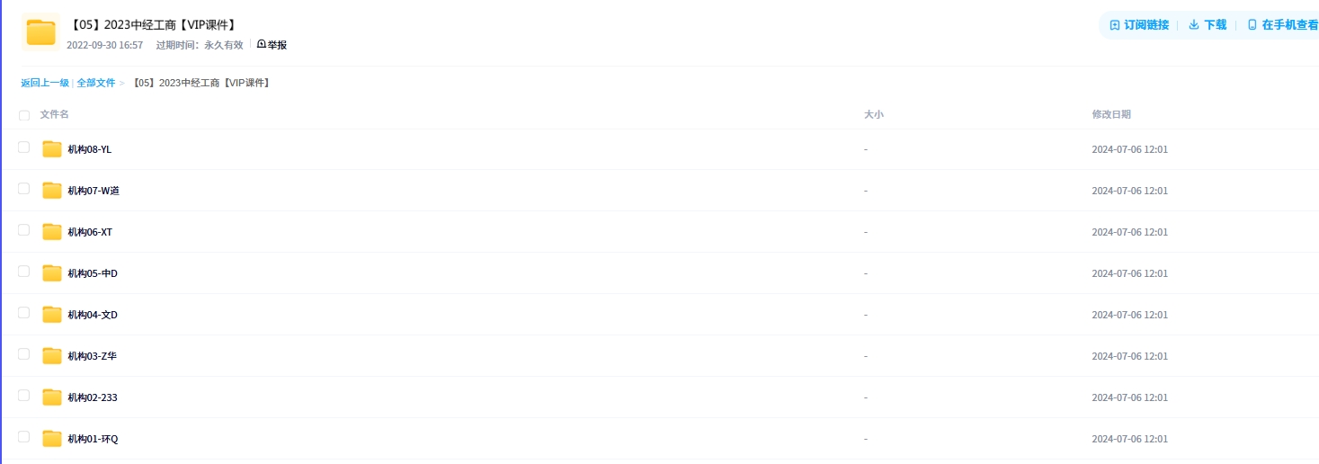 【2023】中级经济师工商管理【VIP课件】