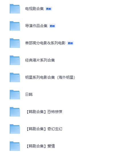 「影视资源合集·明星与剧集篇」张国荣/周星驰/奥黛丽·赫本/经典港片/日韩欧美泰剧，夸克网盘一键转存！