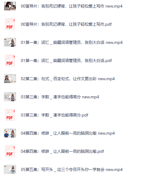 「小初高学习资料大合集」作文/英语/历史/阅读/思维导图，提分必备，夸克网盘一键转存！