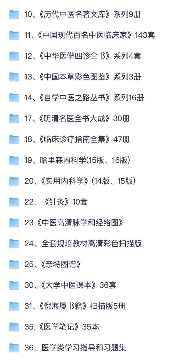 「精选集」临床、药理、全科医学电子书大全｜全科临床药理类专业图书合集整理【夸克网盘】